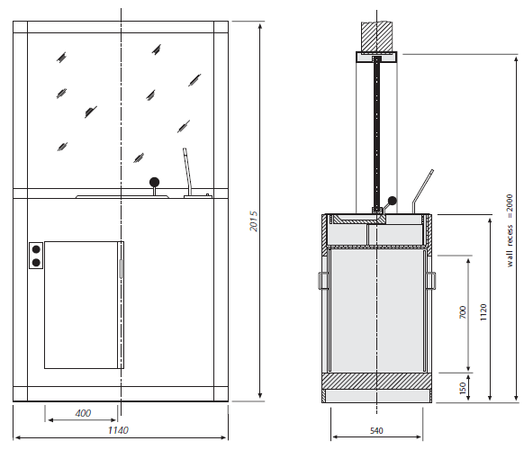 7120 Afmetingen