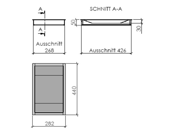 Afmetingen doorgeefkom P7041