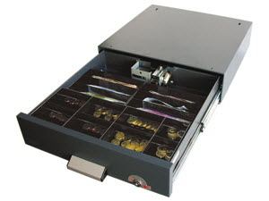 Geldlade met alarm en toetsencombinatie GL33 Geldlade met alarm en toetsencombinatie GL33