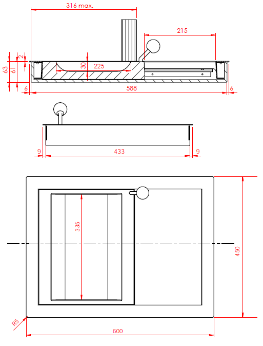 Model 30 afmetingen